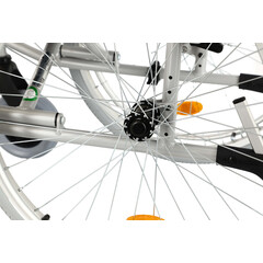 Invalidný vozík odľahčený s nastaviteľným ťažiskom - BEZ PÔVODNÉHO OBALU, ŠKRABANCE NA RÚČKE