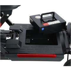 Skladací vozík COMPACT pre seniorov s lítiovou batériou - MIERNE ŠKRABANCE, NAJAZDENÝCH 5 KM