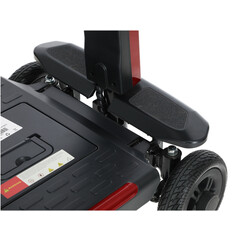 Skladací vozík COMPACT pre seniorov s lítiovou batériou - MIERNE ŠKRABANCE, NAJAZDENÝCH 5 KM