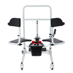 Hydraulická stolička na presun s toaletným vedrom UNIZDRAV - VÝSTAVNÝ KUS, ŠKRABANCE