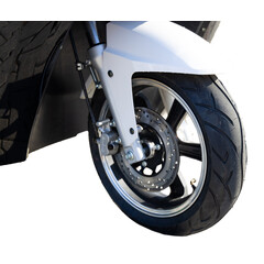 Elektrický trojkolesový skúter UNIZDRAV MiniCar - ŠKRABANEC NA PRAVOM HORNOM ROHU