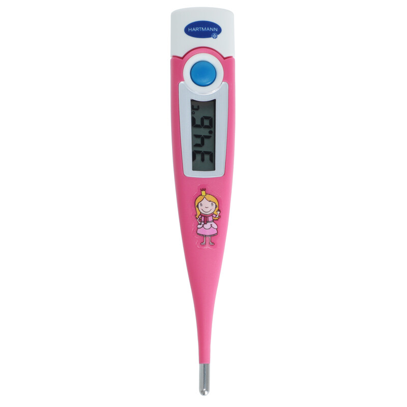 Digitálny detský teplomer Thermoval Kids, ružový