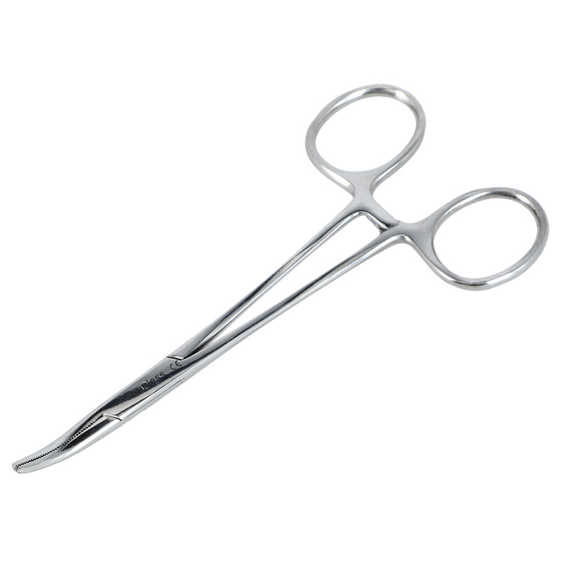 Mosquito svorka na cievy zahnutá, 10,5 - 12,5 cm