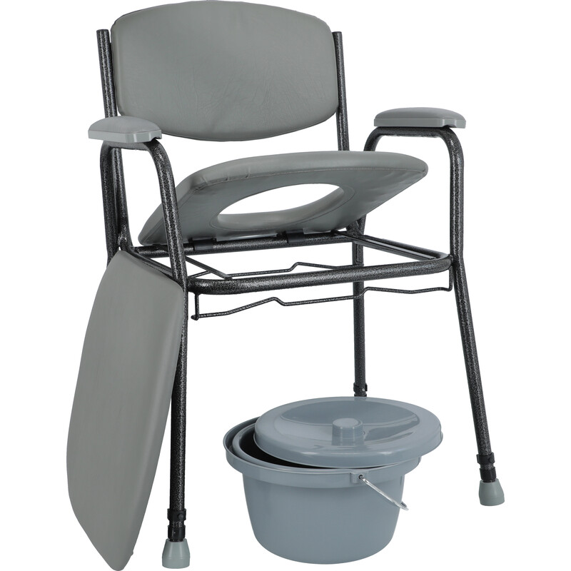 Toaletná stolička výškovo nastaviteľná