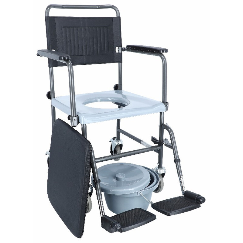 Toaletné kreslo pojazdné