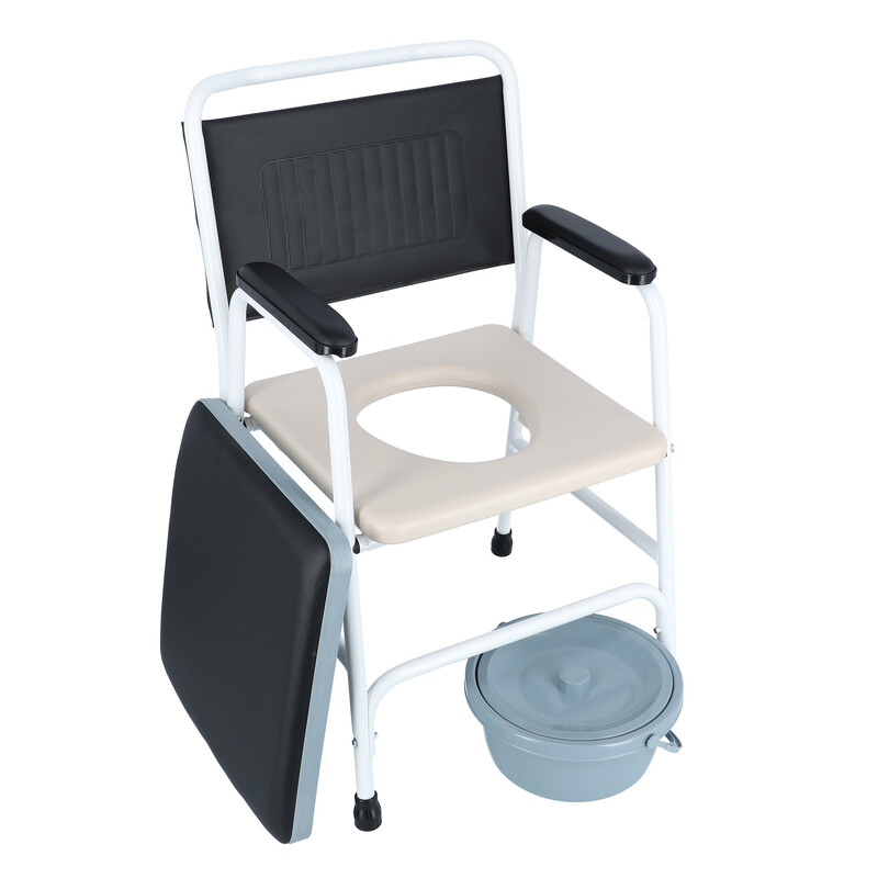 Kovové toaletné kreslo