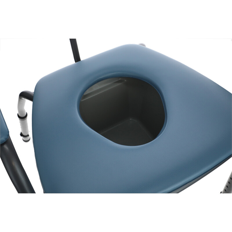 Toaletná stolička so širším sedom