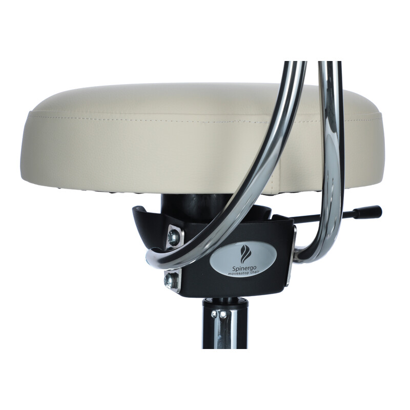 Ergonomická stolička do ambulancie, čierna