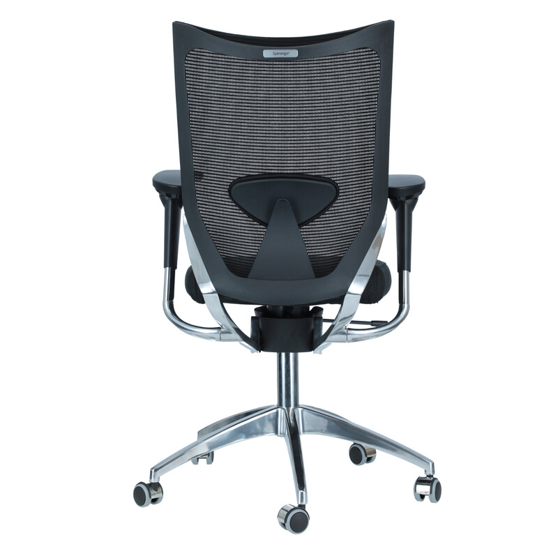 Ergonomická stolička Office, čierna