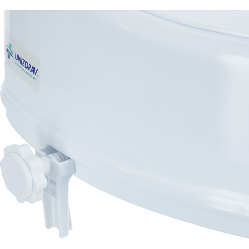 Zvyšovač WC s príklopom UNIZDRAV, 15 cm
