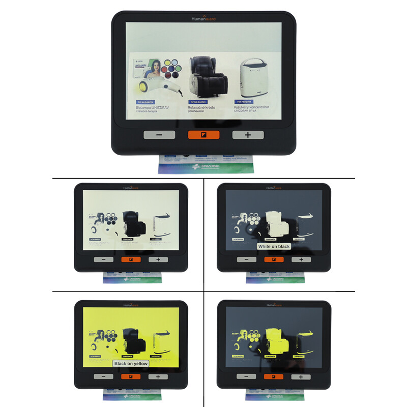 Prenosná elektronická čítacia lupa EXPLORE HD8