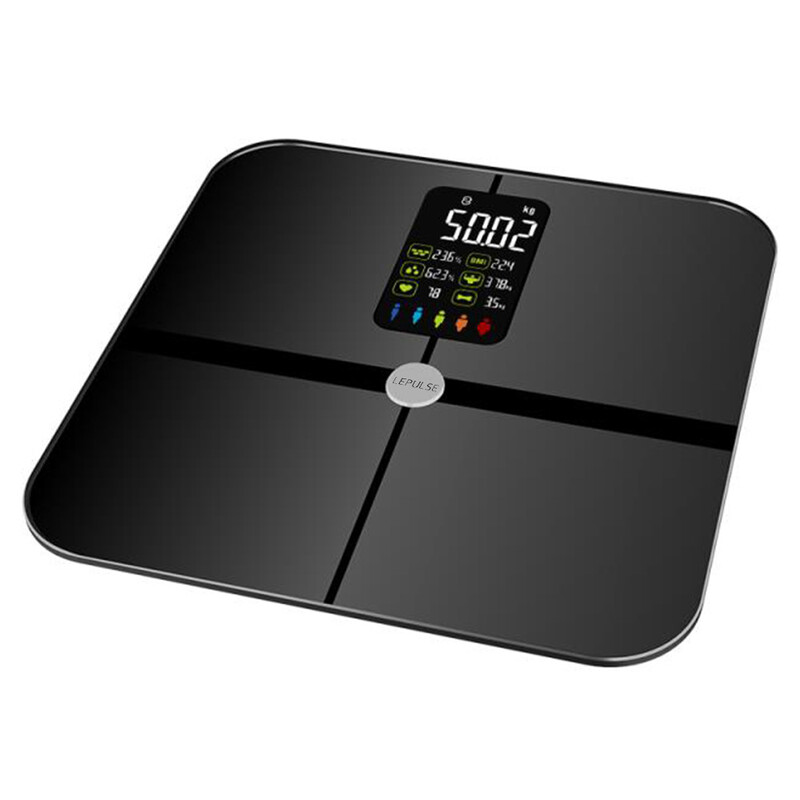 SMART váha s diagnostikou 15 telesných parametrov + LED displej, Bluetooth a mobilná aplikácia