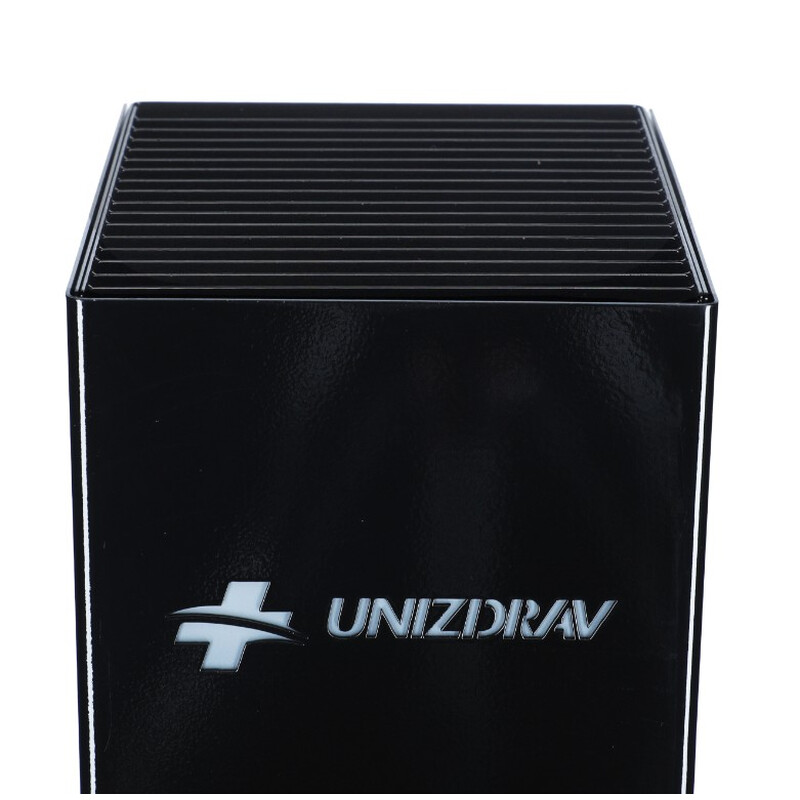 Germicídny žiarič UNIZDRAV uzavretý mobilný – čierne vyhotovenie