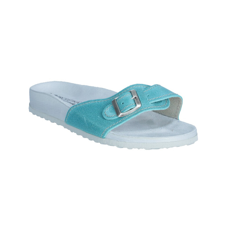 Zdravotná ortopedická obuv – typ 04 tyrkysová