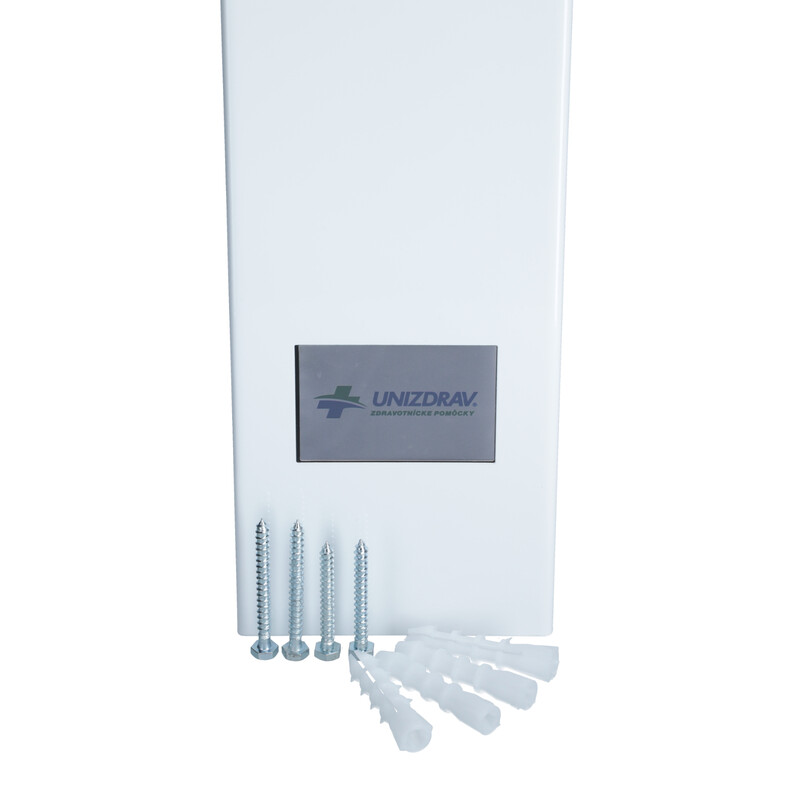 Germicídny žiarič UNIZDRAV s displejom uzavretý nástenný – biele vyhotovenie