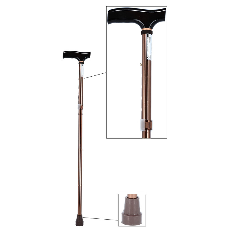 Skladacia palica - bronzová