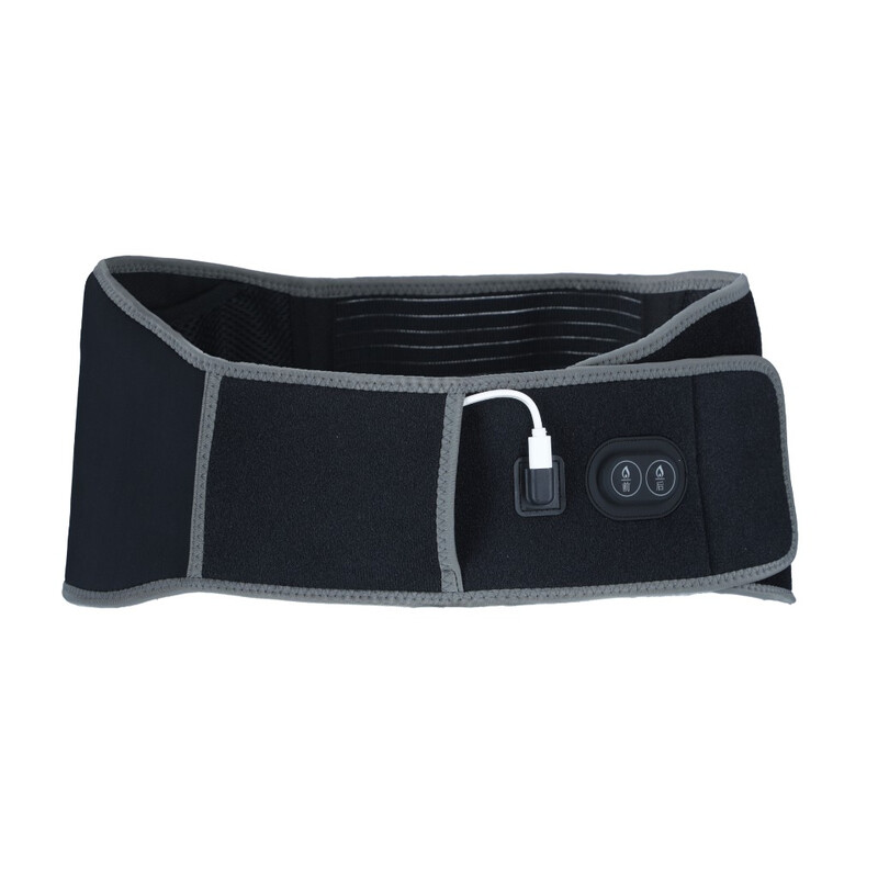 Vyhrievací USB pás na kríže a podbruško 2v1 s powerbankou – grafénová technológia