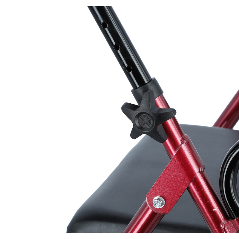 Odľahčené pojazdné chodítko UNIZDRAV, strieborné