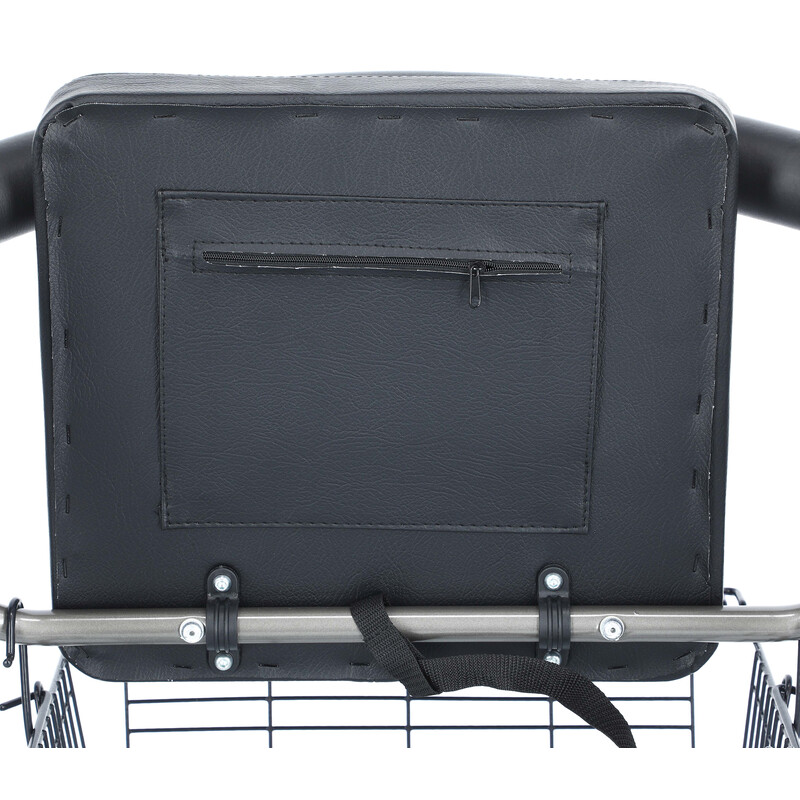 Štvorkolesové chodítko odľahčené, bordové