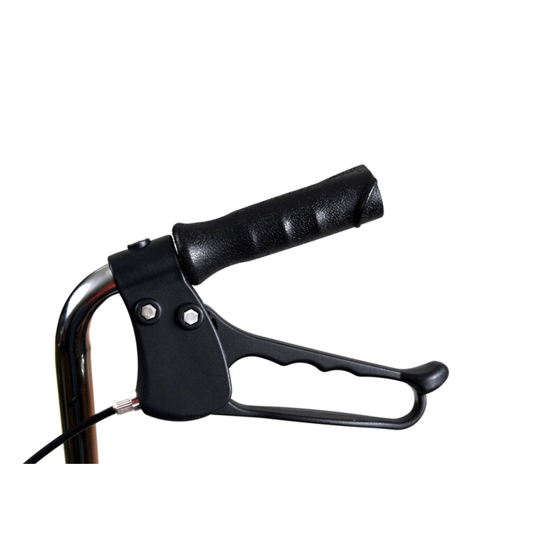 Štvorkolesové chodítko odľahčené, bordové