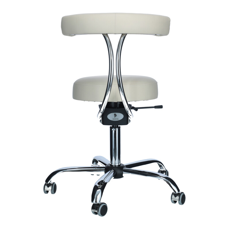 Ergonomická stolička do ambulancie, oranžová