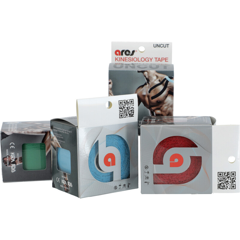 Kinezio tejp  Ares 5 cm x 5 m, žltý