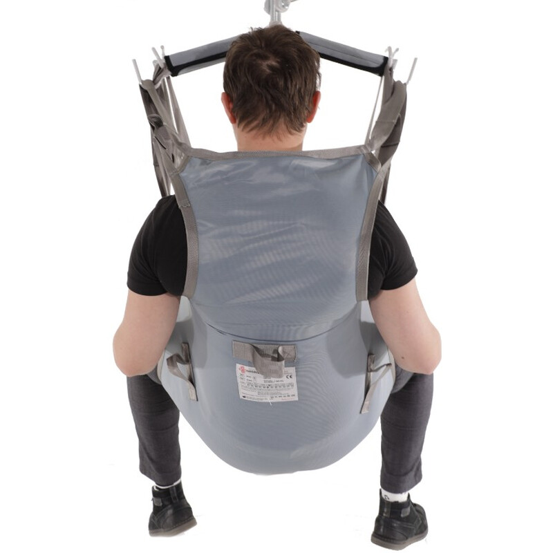 Elektrický zdvihák - BEZ ZÁVESNÉHO VAKU, MIERNE ZNEČISTENÉ KOLIESKA, ŠKRABANCE NA KONŠTRUKCII