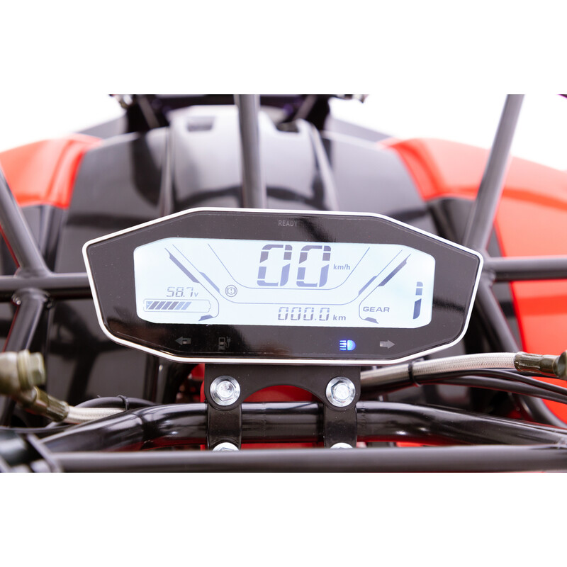 Štvorkolka elektrická UNIZDRAV XTrail (ATV), červená