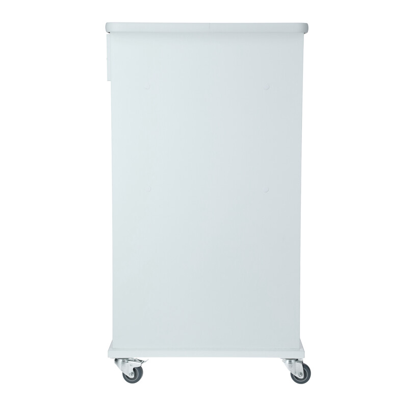 Nočný stolík UNIZDRAV, biely