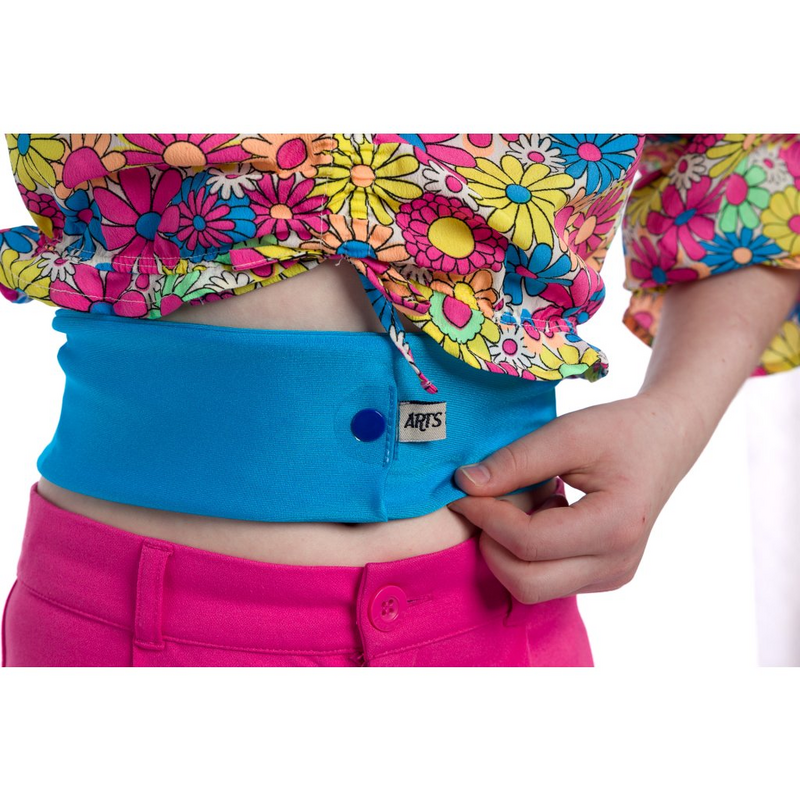 Dia pás na inzulínovú pumpu nepriehľadný, modrý