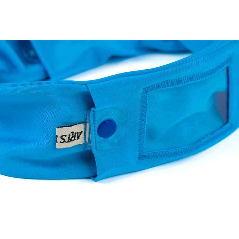 Dia pás na inzulínovú pumpu s okienkom, modrý