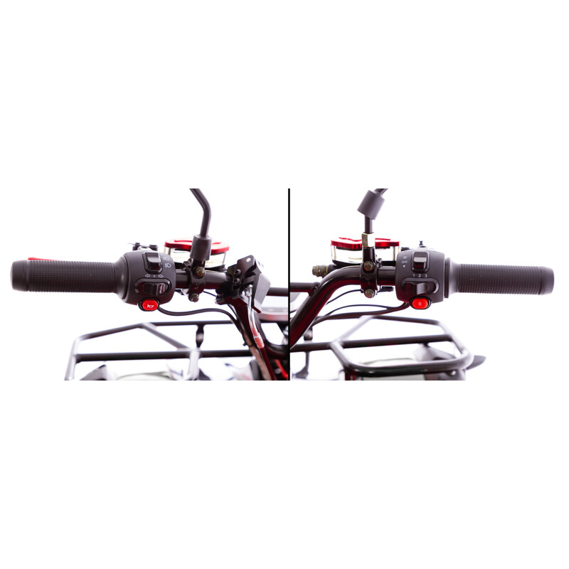 Štvorkolka elektrická UNIZDRAV XTrail (ATV), čierna