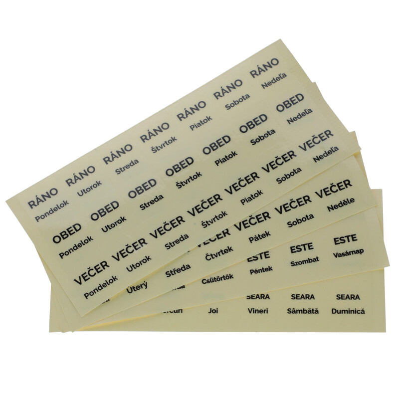 Dávkovač liekov UNIZDRAV - denný + týždenný