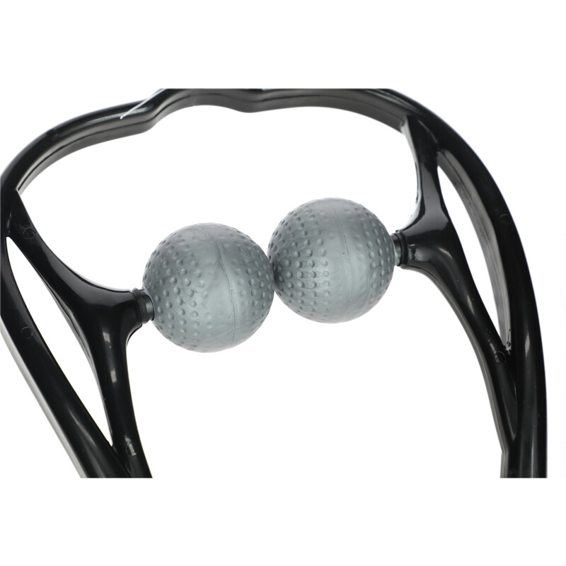 Masážna pomôcka na krk a krčnú chrbticu s 2 hlavicami