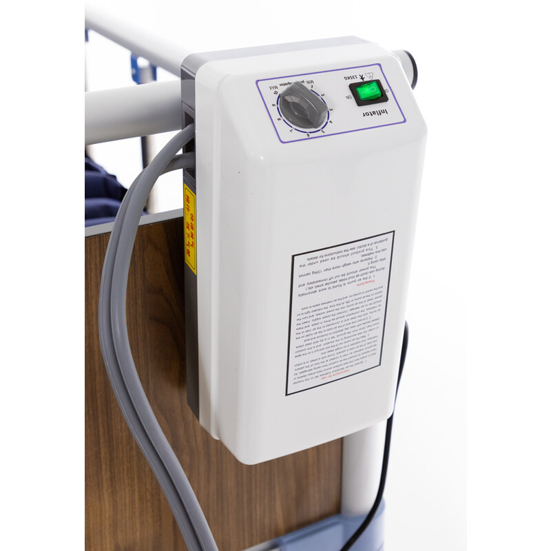 Aktívny antidekubitný matrac na polohovaciu posteľ s toaletou Multibed a Home