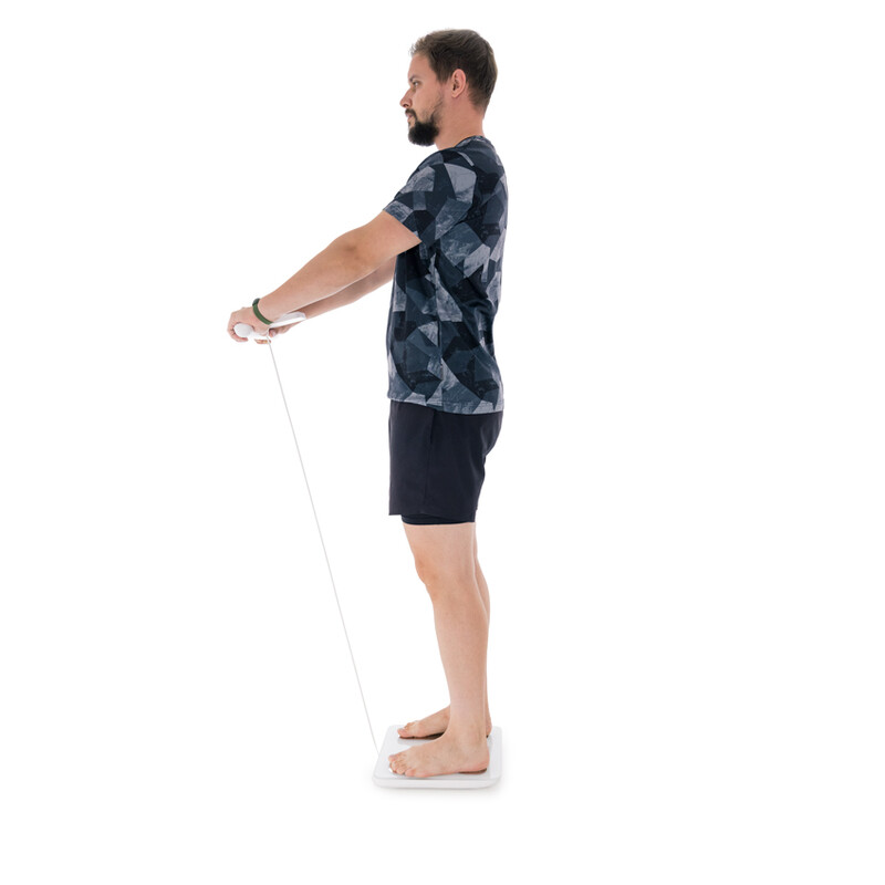 Profesionálna SMART váha s funkciou analýzy tela a LED displejom na rukoväti + mobilná aplikácia a Bluetooth