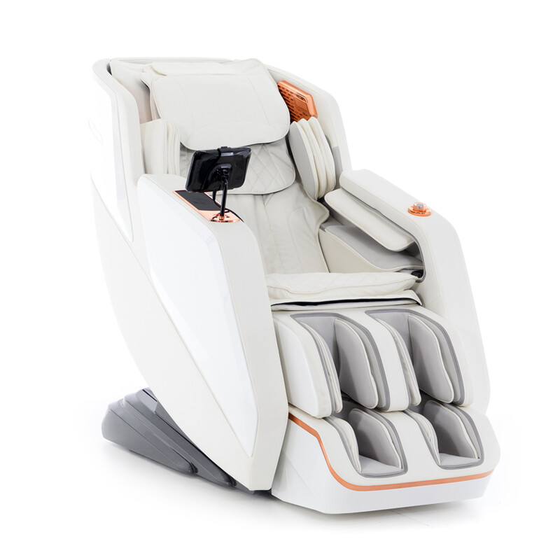 Masážne elektrické kreslo Prestige 3D MASSAGER s ionizátorom vzduchu, biele