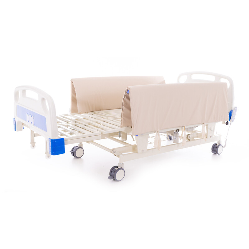 Ochranné návleky na bočnice postele s popruhmi, 1 pár