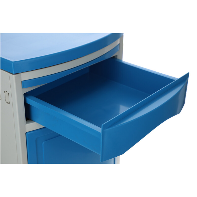 Nočný stolík MEDIK plast, modrý