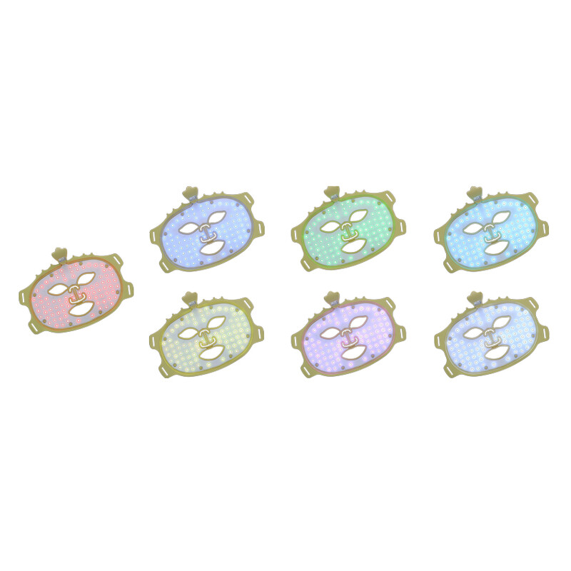 GOLD LED maska so svetelnou terapiou UNIZDRAV