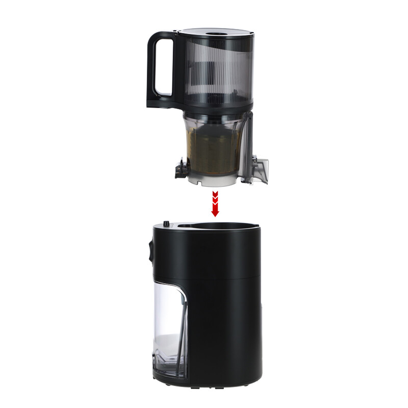 Odšťavovač Hurom H400, čierny