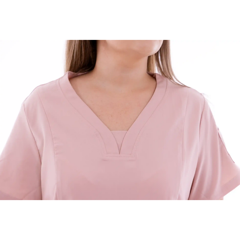 Dámska zdravotnícka blúzka Unidress Basic, púdrová