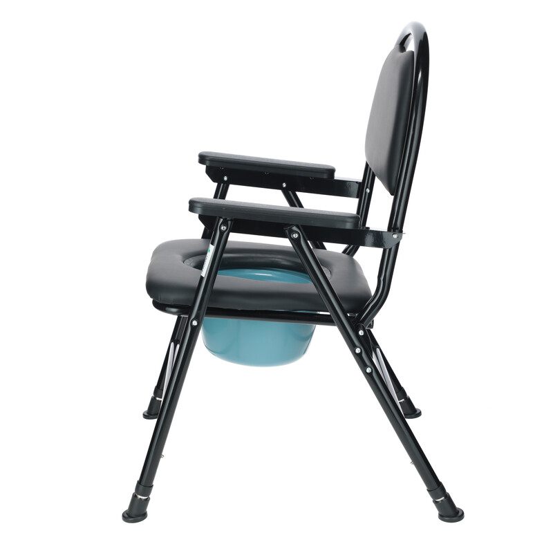 Toaletná stolička skladacia UNIZDRAV - POŠKODENIE NA SEDÁKU V MIESTE ÚCHYTU