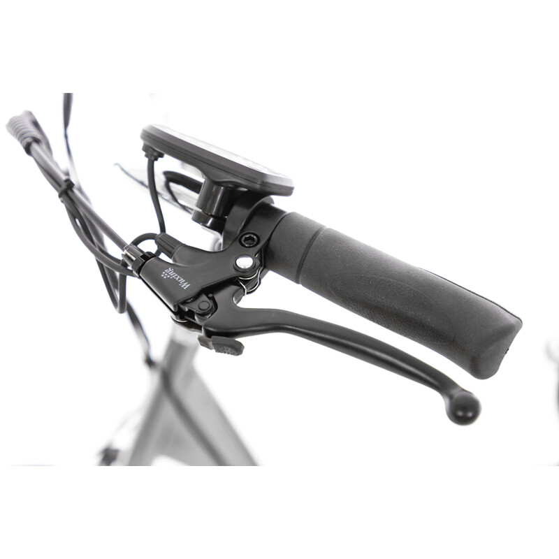 Trojkolesový elektrický bicykel Tornádo ZTECH, strieborný