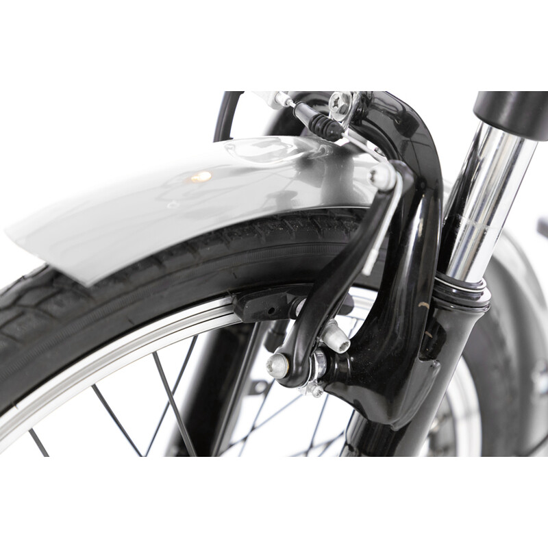 Trojkolesový elektrický bicykel Tornádo ZTECH, strieborný