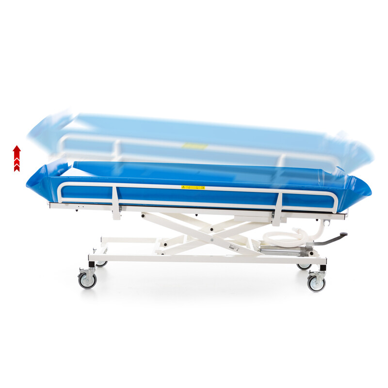 Sprchovacie lôžko BI101 – hydraulické