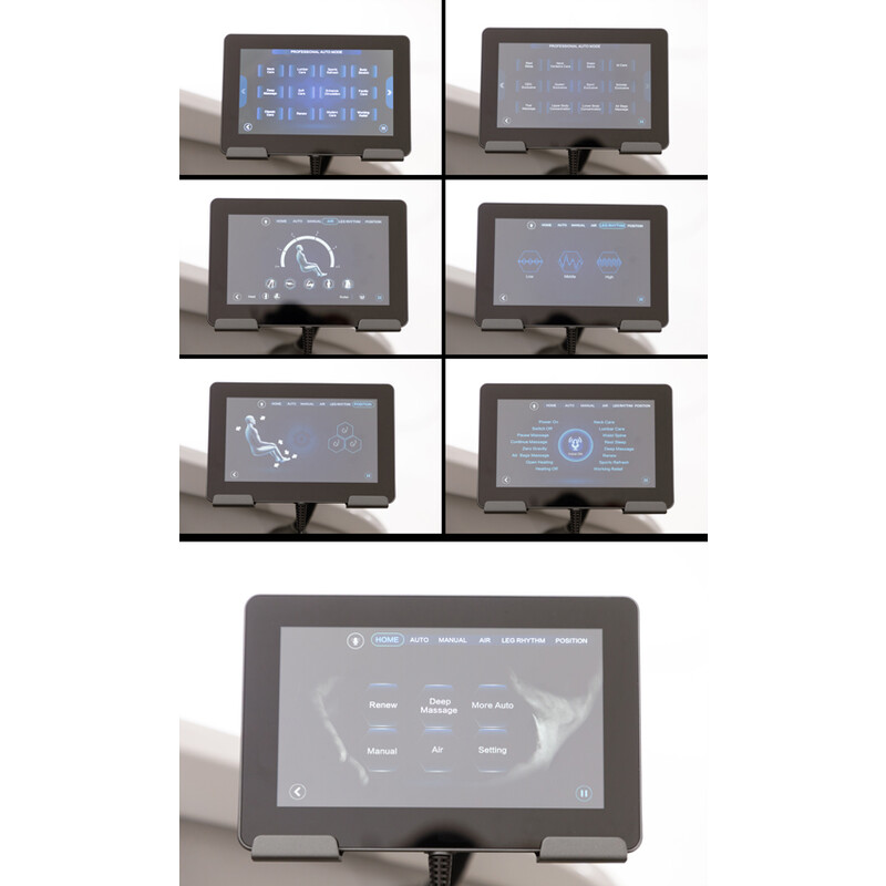 Elektrické masážne kreslo Duo 4D Massager