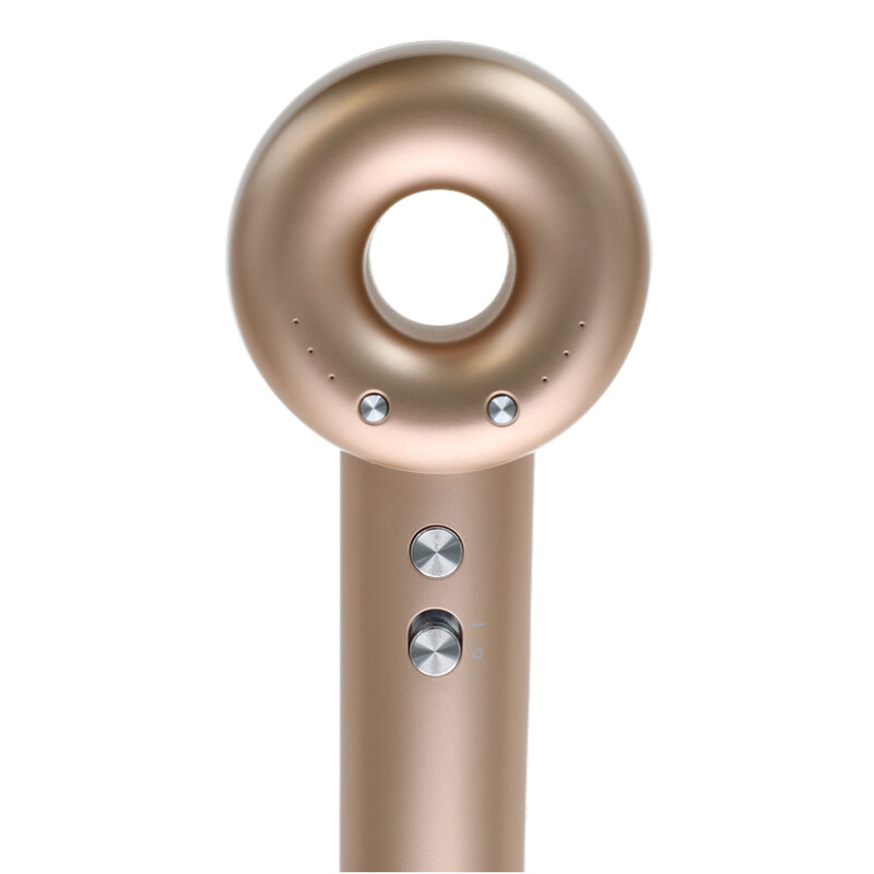 Fén na vlasy s ionizátorom vzduchu, zlato-biely