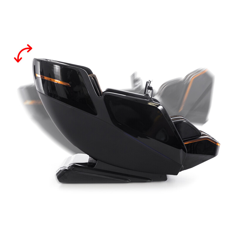 Masážne elektrické kreslo Prestige 3D MASSAGER s ionizátorom vzduchu, čierne