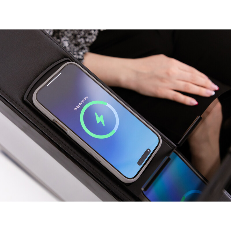 Masážne elektrické kreslo Prestige 3D MASSAGER s ionizátorom vzduchu, čierne